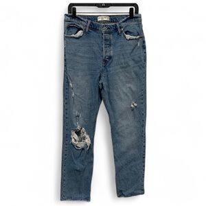 Abercrombie and Firch Curve Love Dad High Rise Jeans Size 6
